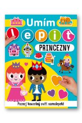 Umím lepit Princezny - Samolepky pohádkových postav Umím lepit Princezny