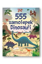 555 samolepek Dinosauři 555 samolepek Dinosauři