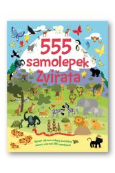 555 samolepek Zvířata - Susan Mayes - Samolepky se zvířátky 555 samolepek Zvířata