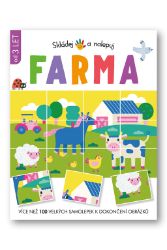 Skládej a nalepuj Farma - Toni Stemp - Samolepky se zvířátky Skládej a nalepuj Farma