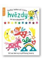 Kočka Tečka učí tvary Hvězdy se samolepkami - Elizabeth Golding - Samolepky se zvířátky Kočka Tečka učí tvary Hvězdy se samolepkami