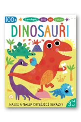 Samolepky krok za krokem Dinosauři - Emma Munro Smith - Samolepky se zvířátky Samolepky krok za krokem Dinosauři