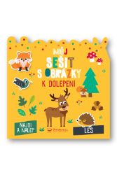 Můj sešit s obrázky k dolepení Les Můj sešit s obrázky k dolepení Les
