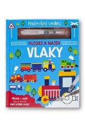 Malování vodou Vlaky - Omalovánky auta Malování vodou Vlaky