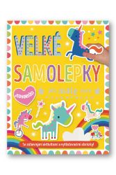 Velké samolepky pro malé ruce Jednorožci