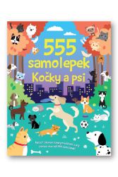555 samolepek Kočky a psi - Graham Oakley - Samolepky se zvířátky 555 samolepek Kočky a psi