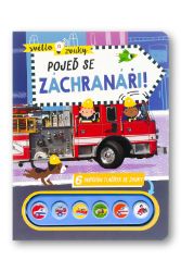 Světlo a zvuky Pojeď se záchranáři! - Zvuková leporela Světlo a zvuky Pojeď se záchranáři!