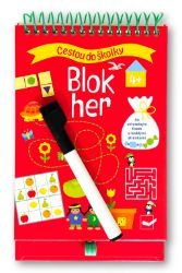 Cestou do školky Blok her 4+ - Hry a aktivity pro děti Cestou do školky Blok her 4+