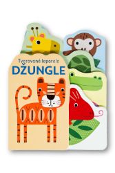 Tvarované leporelo Džungle - Prostorová leporela Tvarované leporelo Džungle
