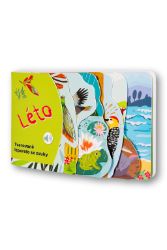 Tvarované leporelo se zvuky Léto - Zvuková leporela Tvarované leporelo se zvuky Léto