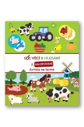 101 věcí k hledání a nalepování Zvířata na farmě 101 věcí k hledání a nalepování Zvířata na farmě
