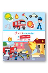 101 věcí k hledání a nalepování Policie a hasiči - Samolepky pro děti 101 věcí k hledání a nalepování Policie a hasiči