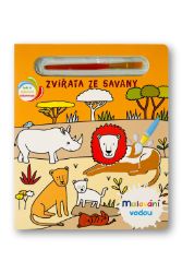 Malování vodou Zvířata ze savany Malování vodou Zvířata ze savany