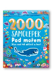 Pod mořem 2000 samolepek - Samolepky se zvířátky Pod mořem 2000 samolepek