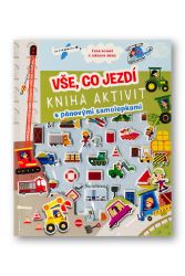 Vše, co jezdí - Kniha aktivit s pěnovými samolepkami Vše, co jezdí - Kniha aktivit s pěnovými samolepkami