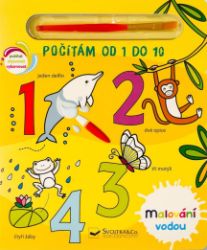 Malování vodou Počítám od 1 do 10 Malování vodou Počítám od 1 do 10