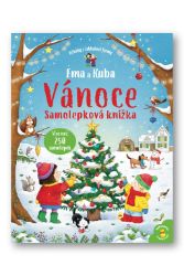Ema a Kuba Vánoce - Samolepková knížka Ema a Kuba Vánoce - Samolepková knížka