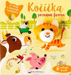Kočička poznává farmu