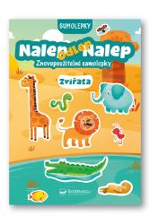 Nalep-odlep-nalep! Gumolepky Zvířata - Samolepkové knihy pro děti Nalep-odlep-nalep! Gumolepky Zvířata