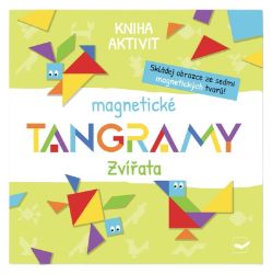 Kniha aktivit magnetické TANGRAMY Zvířata - Magnetické knihy pro děti Kniha aktivit magnetické TANGRAMY Zvířata
