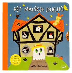 Pět malých duchů - Alex Barrow - Leporela pro děti Pět malých duchů