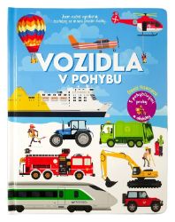 Vozidla v pohybu - David Hawcock - Leporela pro děti Vozidla v pohybu