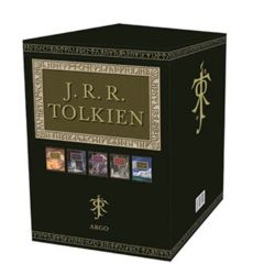 Tolkien BOX runy I. - 1-5 (Hobit, Společenstvo prstenu, Dvě věže, Návrat krále, Silmarilio - John Ronald Reuel Tolkien,Alan Lee - Světová fantasy Komplet Tolkien