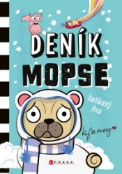 Deník mopse: Sněhový den - Kyla May - Vtipné knihy pro děti Deník mopse: Sněhový den