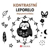 Kontrastní leporelo: Moje první zvířátka - kolektiv autorů - Černobílá a kontrastní leporela Kontrastní leporelo: Moje první zvířátka
