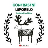 Kontrastní leporelo: Roztomilá zvířátka - kolektiv autorů - Černobílá a kontrastní leporela Kontrastní leporelo: Roztomilá zvířátka