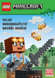 LEGO® Minecraft® Velké dobrodružství kováře brnění - kolektiv autorů - Beletrie pro děti a mládež LEGO® Minecraft® Velké dobrodružství kováře brnění