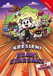 Noví Brawleři – Kreslení pro Brawlstarsáky - Michaela Bystrá-Radvanová - Kouzelné čtení a ALBI tužka Noví Brawleři – Kreslení pro Brawlstarsáky