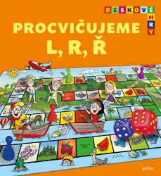 Deskové hry. Procvičujeme L, R, Ř - Ivana Novotná - Interaktivní knihy pro nejmenší Deskové hry. Procvičujeme L, R, Ř