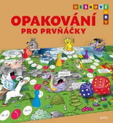 Deskové hry. Opakování pro prvňáčky - Andrea Brázdová - Interaktivní knihy pro nejmenší Deskové hry. Opakování pro prvňáčky