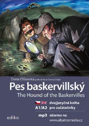 Pes baskervillský A1/A2 - Dana Olšovská - Anglické dvojjazyčné knihy Pes baskervillský A1/A2
