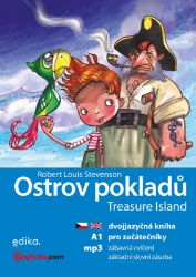 Ostrov pokladů A1 - Lucie Poslušná,Anglictina.com - Dvojjazyčná literatura Ostrov pokladů A1