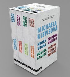 Michaela Klevisová BOX 2/1-4 (Kroky vraha, Zlodějka příběhů, Dům na samotě, Ostrov šedých - Michaela Klevisová - České a slovenské detektivky Michaela Klevisová - BOX 2