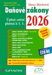 Daňové zákony 2026 - Hana Marková - Společenské vědy Daňové zákony 2026
