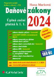 Daňové zákony 2024 - Úplná znění k 1. 1. 2024