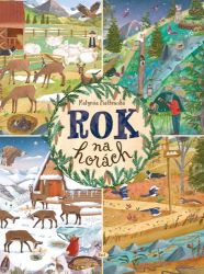 Rok na horách - Małgosia Piątkowska - Leporela pro děti Rok na horách