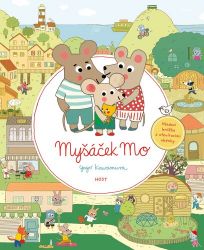 Myšáček Mo - Hledací knížka s otevíracími okénky - Yayo Kawamura - Leporela pro děti Myšáček Mo - Hledací knížka s otevíracími okénky