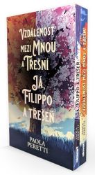 Vzdálenost mezi mnou a třešní + Já, Filippo a Třešeň - Paola Peretti - Beletrie pro děti a mládež Vzdálenost mezi mnou a třešní + Já, Filippo a Třešeň