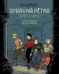 Správná pětka 2. opět v akci - komiks - Enid Blyton - Komiksy pro děti Správná pětka 2. opět v akci - komiks
