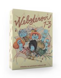 Websterovi BOX 1-3 - Zuzana Križková,Peter Nagy,Zuzana Dzurindová,Vanda Rozenbergová,Katarína Kerekesová - Pohádky pro děti Websterovi BOX 1-3