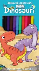 Dinosauři - Zábavné cestování - Kreativní knihy pro děti Dinosauři - Zábavné cestování