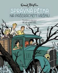 Správná pětka 4. na pašeráckém vršku - komiks - Enid Blyton - Komiksy pro děti Správná pětka 4. na pašeráckém vršku - komiks