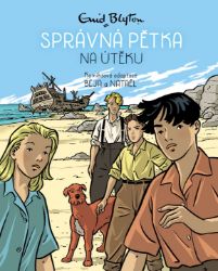 Správná pětka 3. na útěku - komiks - Enid Blyton - Komiksy pro děti Správná pětka na útěku - komiks