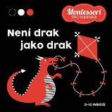 Není drak jako drak - Kontrastní leporelo - Černobílá a kontrastní leporela Není drak jako drak - Kontrastní leporelo