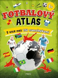 Fotbalový atlas - Jonas Kozinowski - Omalovánky a samolepky pro děti Fotbalový atlas