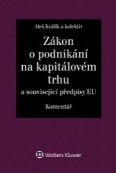 Zákon o podnikání na kapitálovém trhu - Komentář